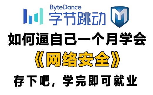 成功上岸字节跳动！网络安全工程师零基础入门到入狱教程（全套800集完整版教程），拿走不谢，学完即可就业！渗透测试/web安全