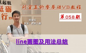 零基础VB教程058期：line画图及用法总结