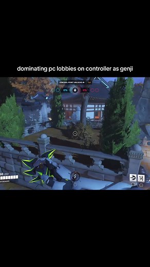 Dominating PC Lobbies as Genji in Overwatch 2