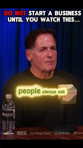 How to Start a Business in 2026 (According to MARK CUBAN)