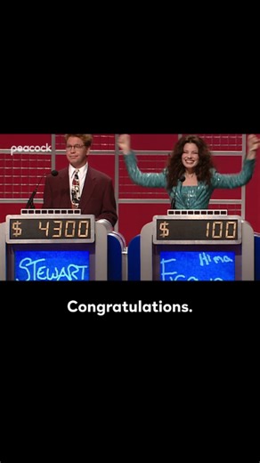 The category is: Iconic 💅 #TheNanny and #Jeopardy are streaming on Peacock. | Peacock TV