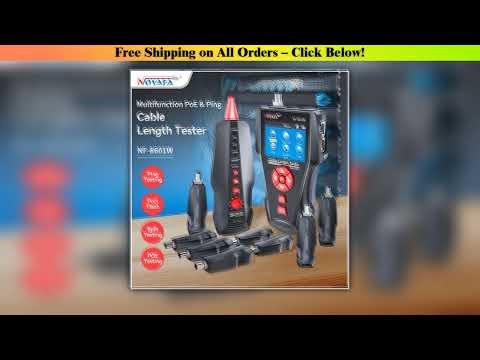 NF-8601W Original Updated Function Multipurpose network tester OE/PING Tester Measure Cable Length