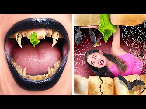 SPOOKY HALLOWEEN PRANKS || Zombie Apocalypse! Building Scary ESCAPE CASTLE By 123 GO!CHALLENGE