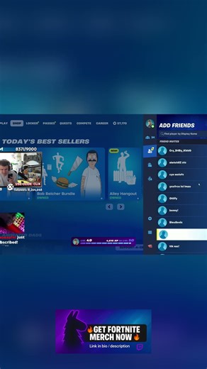 Clix's Epic Surprise: Hilarious Fortnite Friend Spam Chaos! 🚀🔥