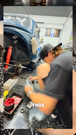 Chris Davern on Instagram: "Let’s install some new @empi_inc slotted disc brakes ! Thanks @dougsbuggsnbunnys for getting these in for me !"