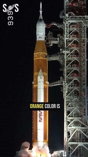 17K views · 1.7K reactions | Why Rockets have Color? The Surprising Reason Explained Whenever you have seen a NASA rocket being launched, you must have noticed the large orange part that is quite distinct. #nasa #space #esa | Secrets of Space | Facebook