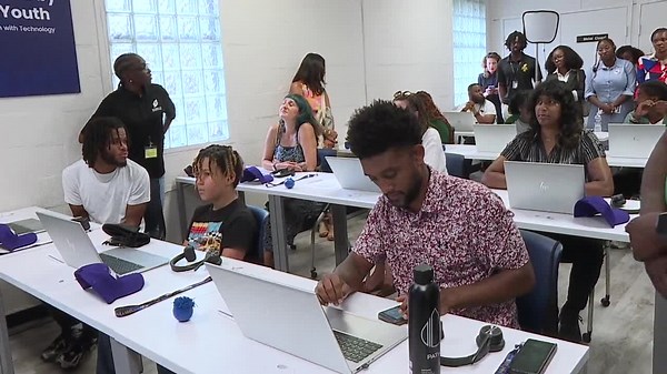 Baltimore launches first public AI youth lab in East Baltimore