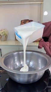 Yoghurt/Yogo Fruity From Scratch To Make the Yoghurt: 11 cups of milk 6 cups of lukewarm water 8 cups of hot water 1 cup of yoghurt with live culture (you can use any yoghurt that contains live culture) Take a minute and check out @deluxehome__ so many people keep asking where I get my unique and quality kitchen items from. Well, this is my secret! 😍 I always shop from @deluxehome__ and trust me, her items are top notch and affordable,Even if you’re not buying now, follow her page,you might jus