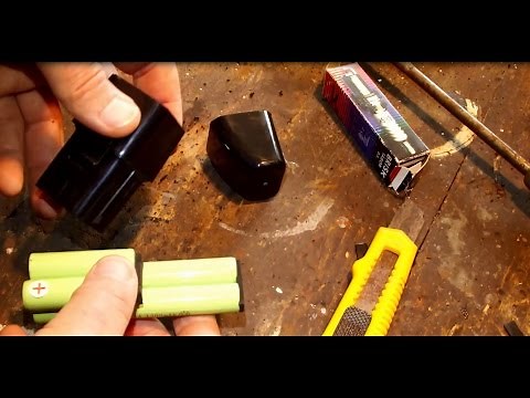 SWIVEL SWEEPER BATTERY DISASSEMBLE