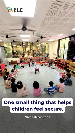 Early Learning Centre | One small thing that helps children feel secure. At ELC, children move through the day with familiar rhythms: arrival, circle time,... | Instagram
