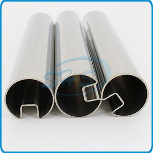 [Hot Item] Stainless Steel Slotted Tube for Handrail