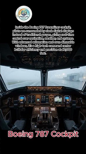 Boeing’s 787 Cockpit Will Suprise You!