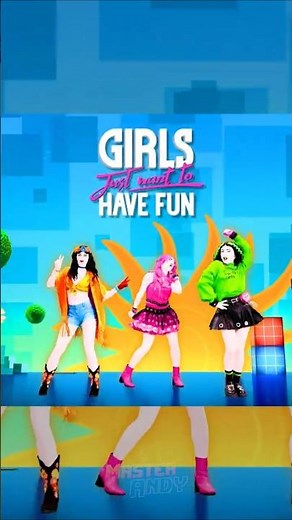 Girls Just Wanna Have Fun by Cyndi Lauper - Lyrics / Letra 💜🪻 | #justdance #8m #women