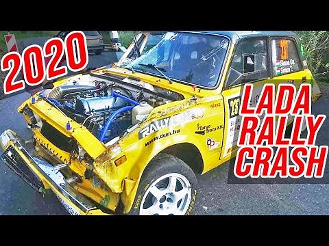 LADA RALLY CRASH 2020