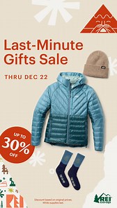 Snag a trail-ready gift they’ll love without the scramble. Get up to 30% off top picks, and 🎄🧑‍🎄 delivery if you order by Dec 18. Exclusions apply. Discount based on original prices. While supplies last. | REI