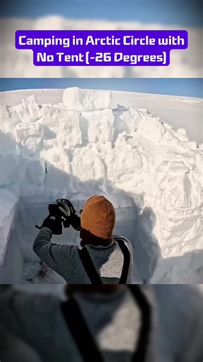 Camping in Arctic Circle with No Tent (-26 Degrees) #outdoors #cook #outdoorcooking #survival #alaska #bushcraft #cooking #camping #camp #outdoor #survivalskills #survive