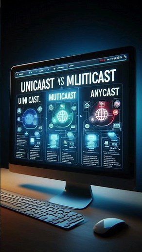 Unicast, Multicast, Anycast: Understanding Network Addressing 🌐 #shorts #ytshorts #networking