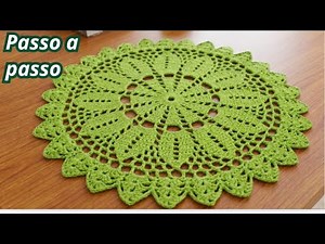 Easy and Beautiful Crochet Centerpiece | Complete Step-by-Step Tutorial