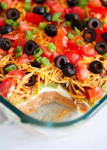 7 Layer Dip Recipe - I Heart Naptime