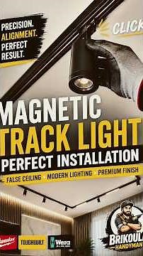 Perfect Track Lighting Installation 💡