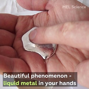 3.8M views · 13K shares | Now I know what T-1000 from Judgement day was made of.. Like our page to see more exciting chemistry videos! Check out MEL Science kit here: https://melscience.com/en/ | MEL Science | Facebook