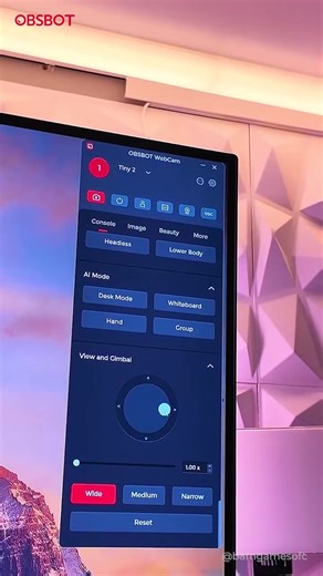 Introducing OBSBOT Tiny 2 Lite, your high-quality video companion. Features 4K resolution, AI Auto Tracking, Gesture Control, and Preset Modes. Lightweight yet powerful. | OBSBOT_Official