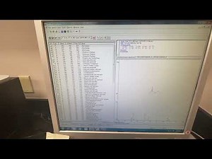Analyzing a GC-MS Sample