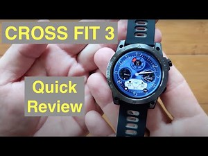 NORTH EDGE CROSS FIT 3 GPS Altimeter Compass 5ATM AMOLED Adventurers Smartwatch: Quick Overview