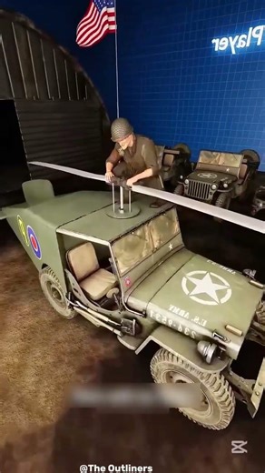 দ্বিতীয় বিশ্বযুদ্ধে সৈন্যরা উড়ন্ত জিপ তৈরি করে | Soldiers built flying jeeps in World War II