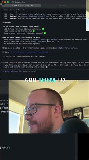 Fixing GitHub PRs: Deal with comments now or later? #shorts