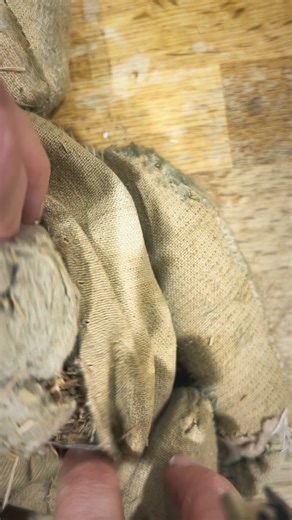 Vintage Magpie Bears on Instagram: "This little guy is on the workbench … looking forward to his new lease of life .. #bear #artistbear #bearartist #vintagestyle #bearmaker"