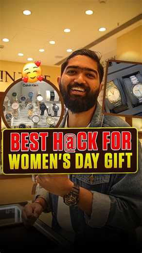 Ashutosh Pratap Singh on Instagram: "🎁 Women's Day Gift Hack! Comment karo "Women" and I'll DM you the buying link along with discount wala code 😁 I think a luxury watch is always a classy choice for gifting specially when it is from @justintime.watches ⌚. Because they offer: ✅ Timeless & Elegant Gift – Perfect for Mom, Wife, or Sister ❤️ ✅ Top Brands – @movado , @calvinklein , @boss & more 🔥 ✅ Premium Watch Boutique – Aesthetic & luxurious in-store experience 🏬 ✅ 100% Authentic – Genuine wa