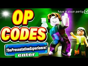 ALL NEW *100.000* POINTS CODES IN THE PRESENTATION EXPERIENCE (The Presentation Experience Codes)