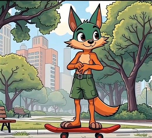 Greetings, Earthlings, from the Galactic Federation of Space Coyotes. We come in peace. #comic #spacecoyote #comics #firstcontact