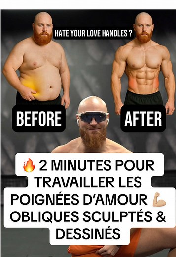2 Minutes Pour Travailler Les Poignées d'Amour