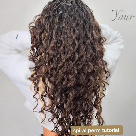 Spiral Perm Tutorial for Long Hair: Step-by-Step Guide