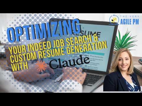 Optimize your Indeed job search and automate custom resumes with Claude AI