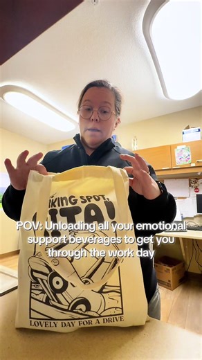 Emotional support beverages for emotional support tasks. #emotionalsupportbeverages #nursinghumor #relatablecontent #workingmomlife #morningroutine