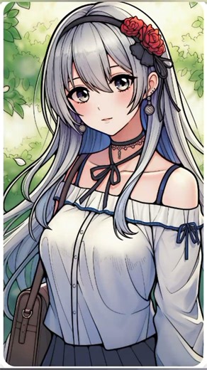 How to color an attractive anime character step by step ✍️💖