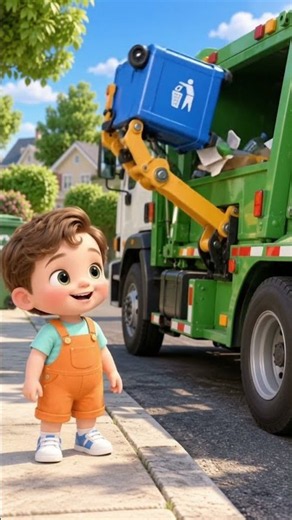 Recycling Truck for Kids | Learn to Recycle with Boo Boo
