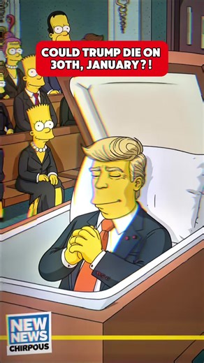 Simpsons predict about Trump?! #simpsons #donaldtrump #usa🇺🇸 #unitedstates #simpsonspredictions
