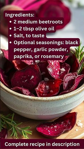 Air Fryer Beetroot Chips Recipe by What Shall I Cook