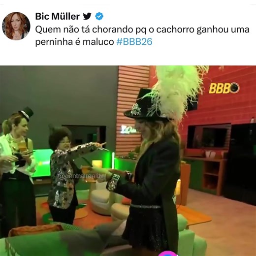 Durante a leitura da cartinha no programa, Samira se emocionou profundamente ao falar sobre Lindolfo, seu cachorro que recentemente ganhou uma nova perninha após passar por um processo de adaptação. Ao lembrar da história de superação do pet e do carinho que sente por ele, a participante não conseguiu segurar as lágrimas e chorou bastante. O momento tocou quem estava assistindo e mostrou o quanto Lindolfo é especial em sua vida. 👉 Siga a @futrikei para mais histórias.