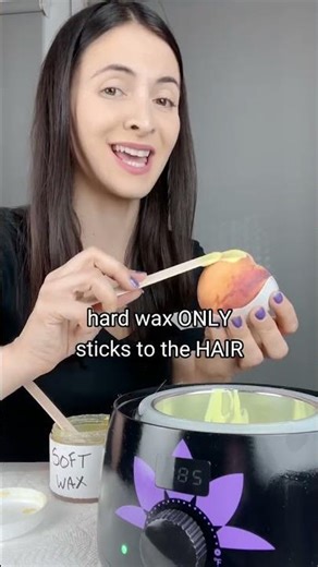 Hard wax is superior 🙌 #waxing #hardwax #fyp #waxwithme #waxathome tresswellness_waxingkit