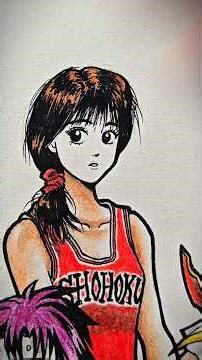 how to draw Haruko Akagi
