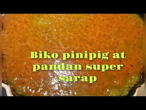 How to Cook Biko Pinipig at Pandan ‪@pinaycuisineinsweden‬
