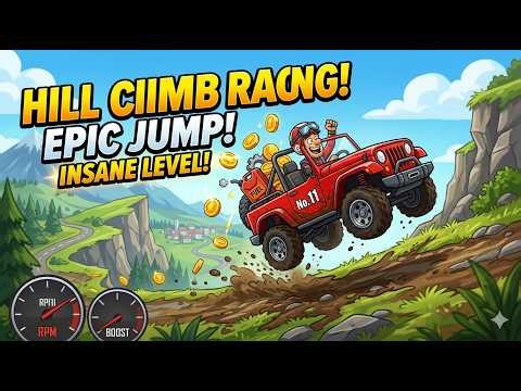 HILL CLIMB RACING GAME 🎯!! NEW WORLD RECORD LIVE 🔴 #live #shortsviral