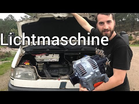 Fiat Ducato 230 alternator replacement