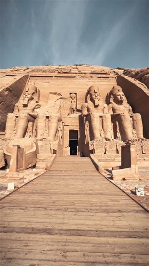 Abu Simbel Temple 🏛️ A masterpiece carved from solid rock over 3,000 years ago — built by Ramses II to honor the gods and his own legacy, standing proudly by the Nile in southern Egypt. 🚨Message us Now to arrange your Journey in Egypt!🇪🇬✈️ Book Now: @unlimitedluxor 🎥: @iggs89 #egypt #egypte #egito #egipto #abusimbel #ramsesii #ancientegypt #templesofegypt #nilevalley #history | Unlimited Luxor