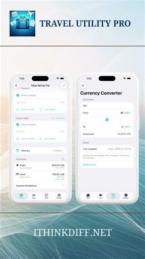 Travel Utility Pro for iPhone, iPad